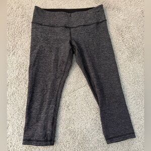 Lululemon Reversible Wunder Under Cropped Legging 10